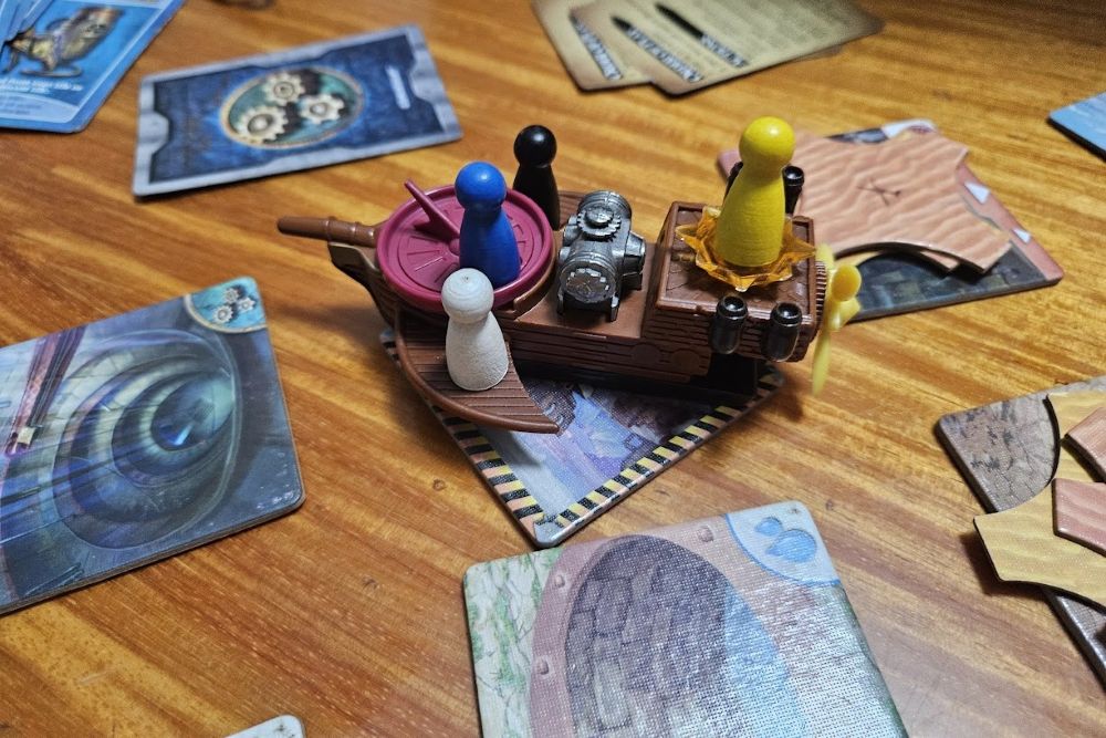 Gameplay photo of Forbidden Desert