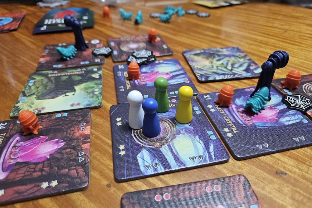 Gameplay photo of Forbidden Jungle