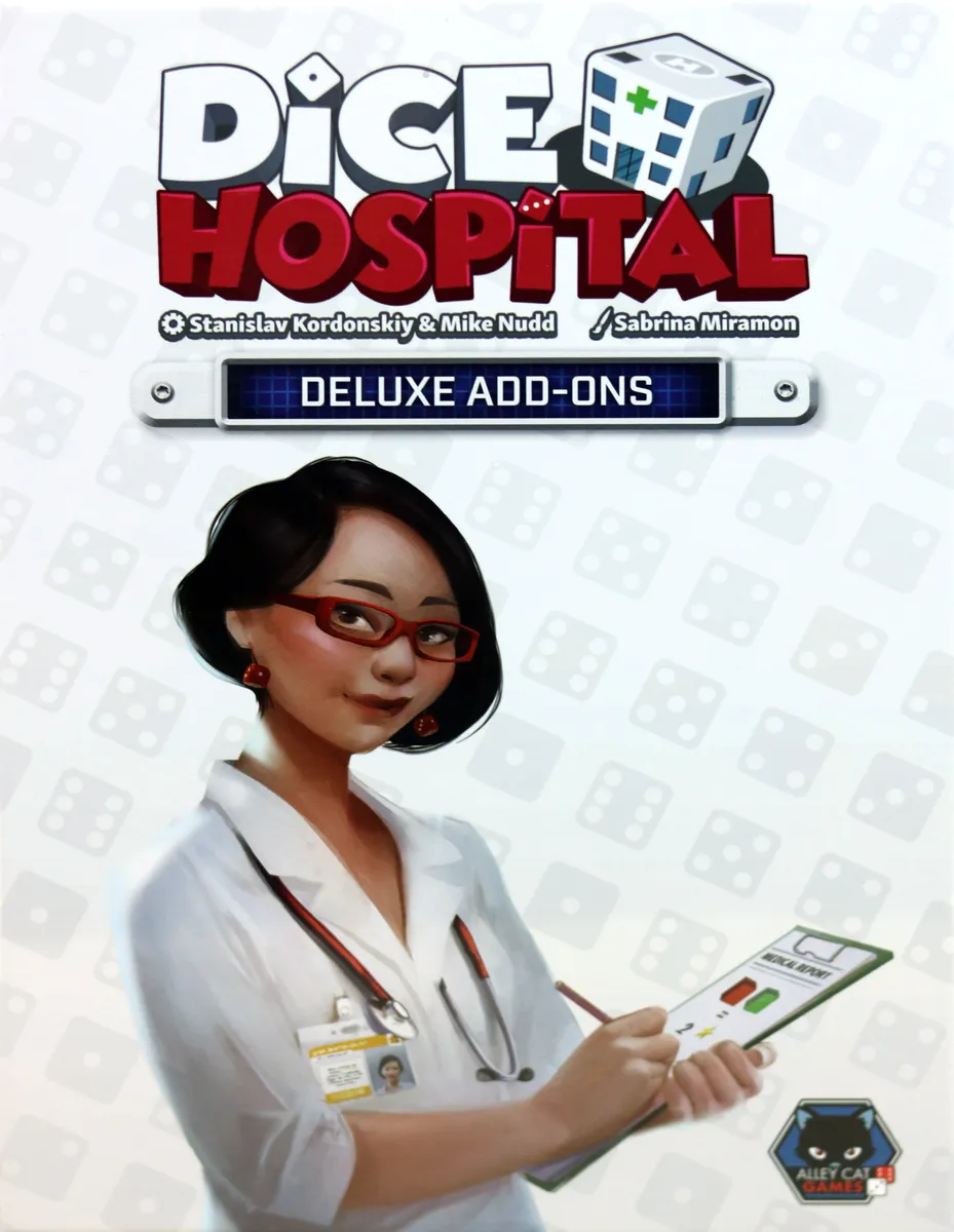 Component or upgrade image for Dice Hospital: Deluxe Add-Ons Box.