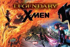 Official box art cover for Legendary: A Marvel Deck Building Game – X-Men board game.