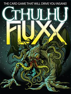 Official box art cover for Cthulhu Fluxx board game.