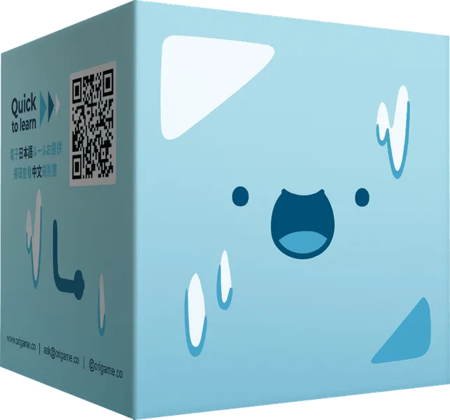 Official box art cover for CubeMelt: Getting Dicey board game.