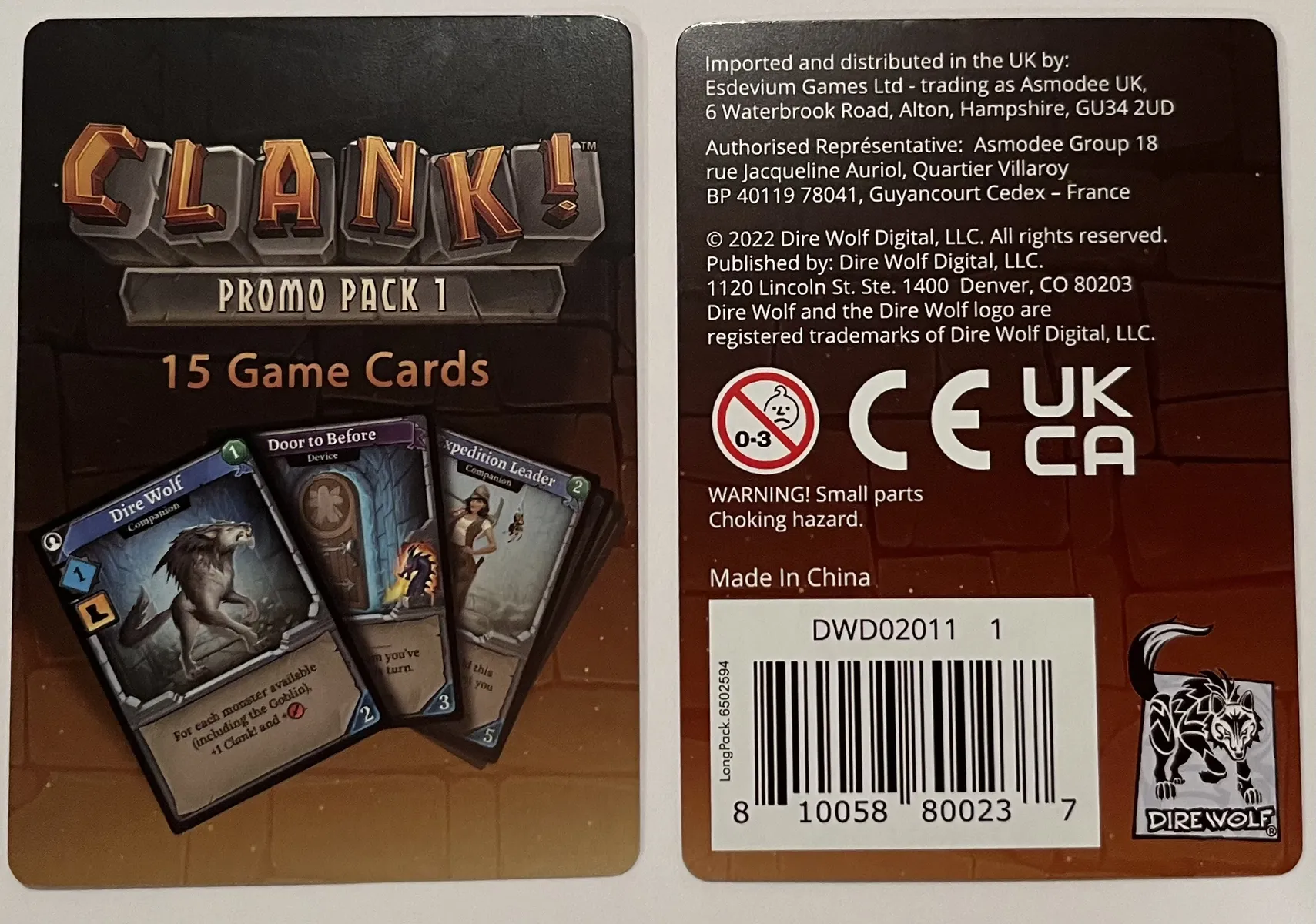 Component or upgrade image for Clank!: Promo Pack 1.