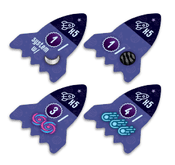 Component or upgrade image for Point Galaxy: Rocket Tokens Mini-Expansion.