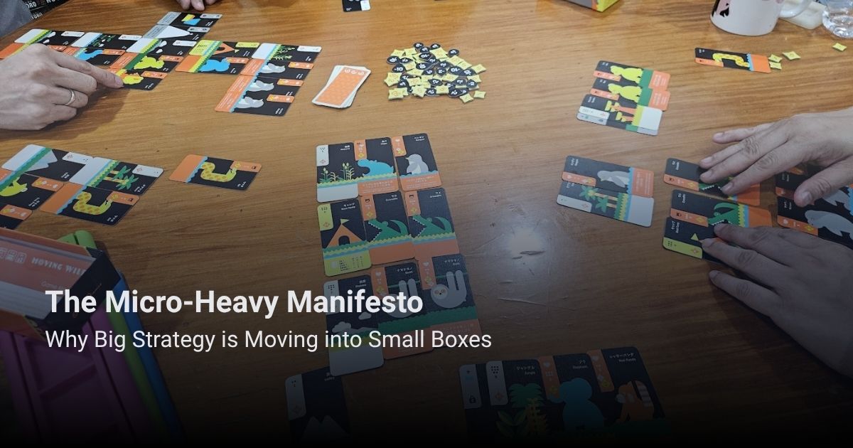 Image for the article: Cognitive Compression - Tabletop