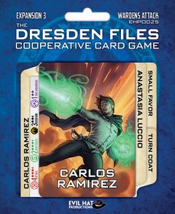 Component or upgrade image for The Dresden Files Cooperative Card Game: Expansion 3 – Wardens Attack.