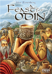 Official box art cover for A Feast for Odin board game.