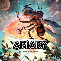 Official box art cover for Apiary board game.