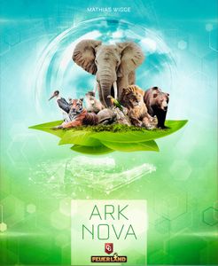 Official box art cover for Ark Nova board game.
