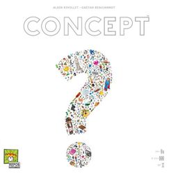 Official box art cover for Concept board game.