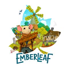 Official box art cover for Emberleaf board game.