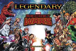 Official box art cover for Legendary: A Marvel Deck Building Game – Secret Wars, Volume 2 board game.