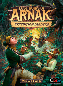 Official box art cover for Lost Ruins of Arnak: Expedition Leaders board game.