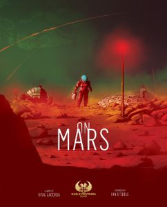 Official box art cover for On Mars board game.