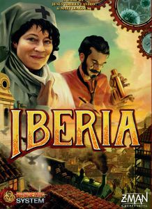 Official box art cover for Pandemic: Iberia board game.
