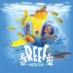Official box art cover for Reef Rescue board game.
