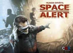 Official box art cover for Space Alert board game.