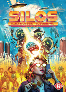 Official box art cover for SILOS board game.