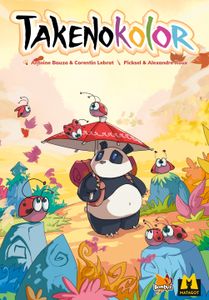 Official box art cover for Takenokolor board game.