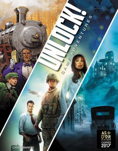 Official box art cover for Unlock!: Game Adventures board game.