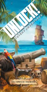 Official box art cover for Unlock!: Mystery Adventures – The Tonipal's Treasure board game.