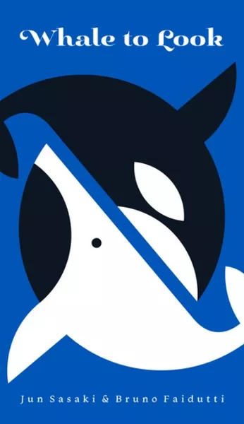Official box art cover for Whale to Look board game.