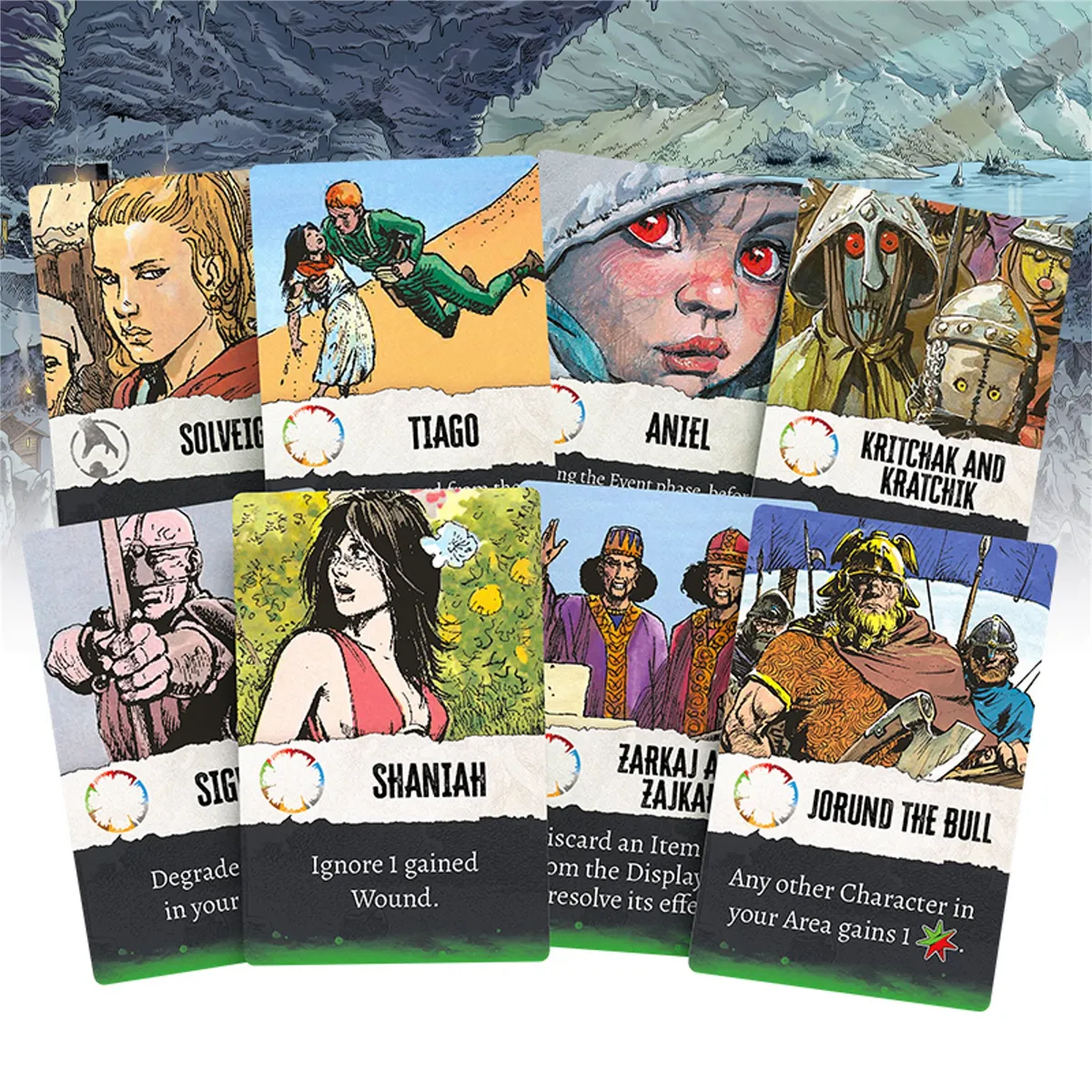 Component or upgrade image for Thorgal: The Board Game – Companion Cards.