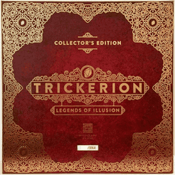 Official box art cover for Trickerion: Collector's Edition board game.