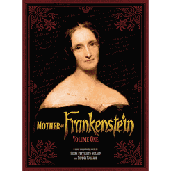 Official box art cover for Mother of Frankenstein: Volume One board game.