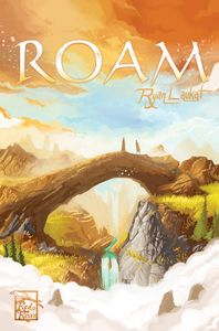 Official box art cover for Roam board game.