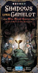 Official box art cover for Shadows over Camelot: The Card Game board game.