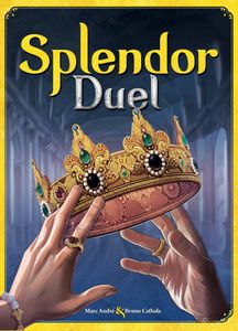 Official box art cover for Splendor Duel board game.
