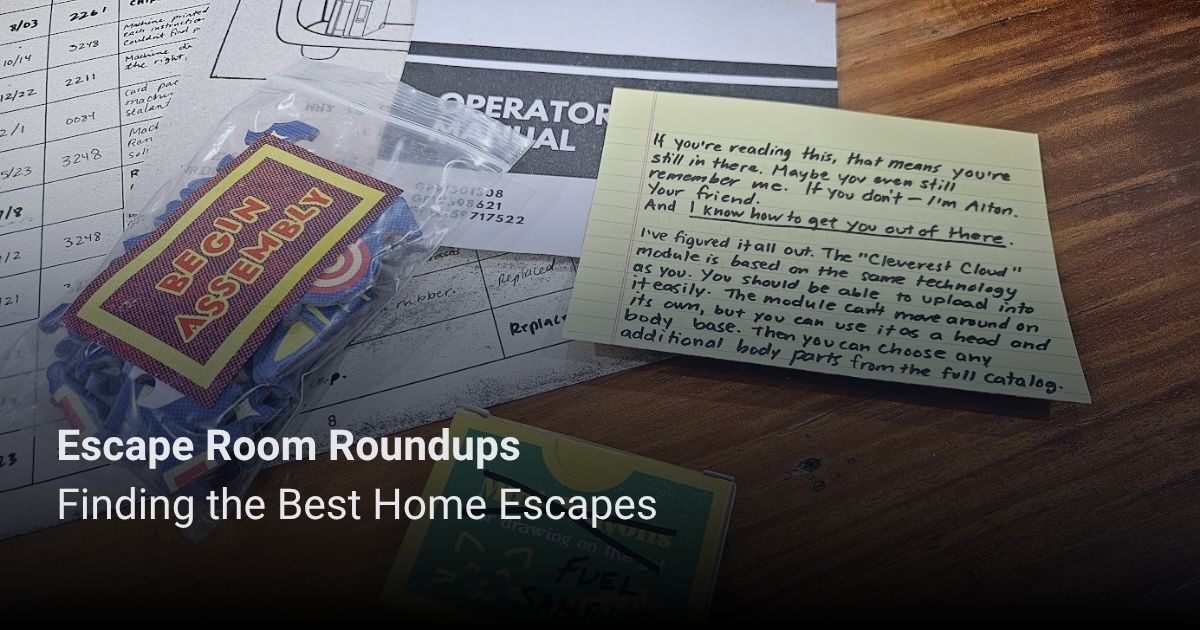 Image for the article: Tabletop Escape Room Hits and Misses - Tabletop