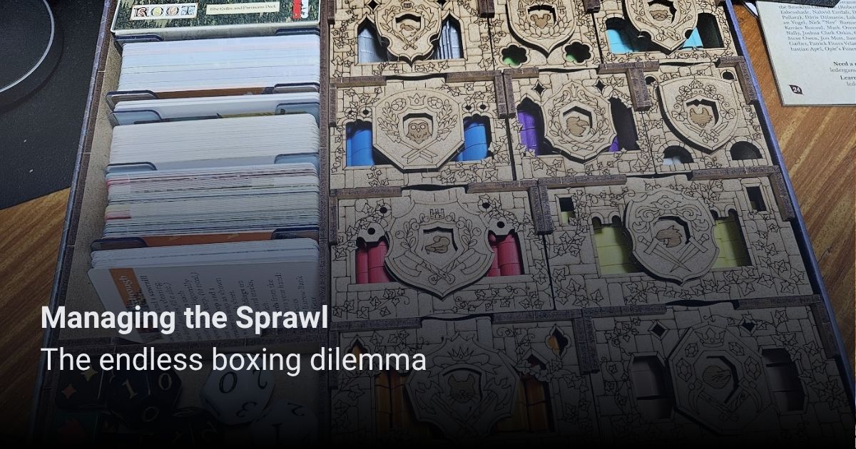 Image for the article: The Storage Box Paradox - Tabletop