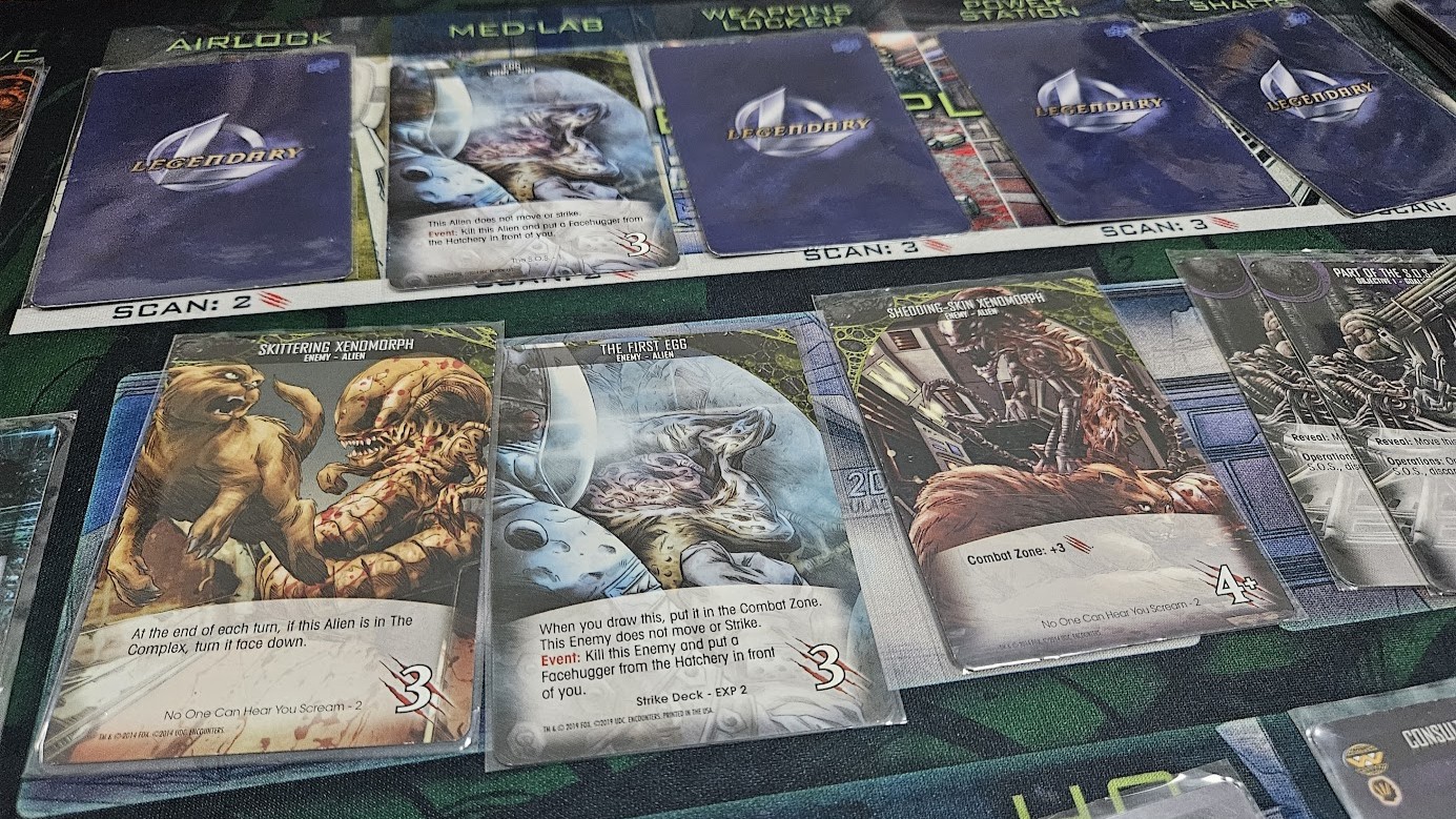Legendary Encounters: Alien gameplay