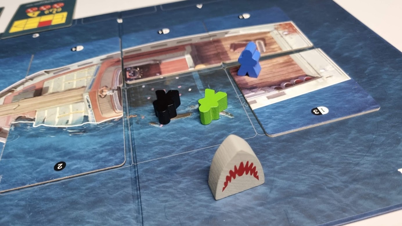 Jaws board game gameplay photo