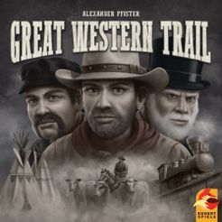 Official box art cover for Great Western Trail board game.