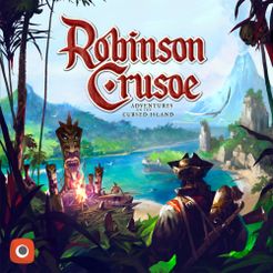 Official box art cover for Robinson Crusoe: Adventure on the Cursed Island board game.