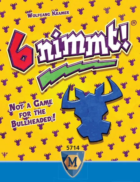 Official box art cover for 6 nimmt! board game.