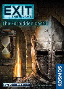 Official box art cover for EXIT: The Game – The Forbidden Castle board game.