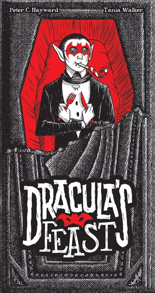 Official box art cover for Dracula's Feast board game.