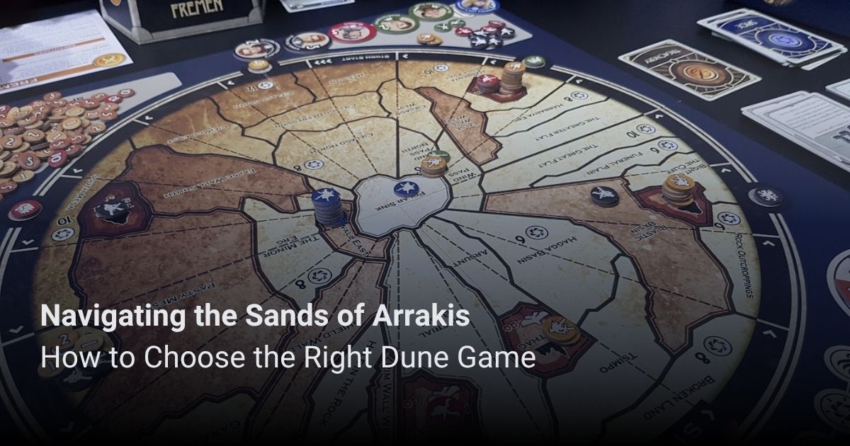 Image for the article: Which Dune Board Game Should You Buy? - Tabletop