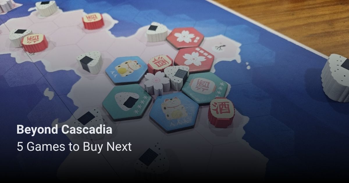 Image for the article: 5 Board Games to Play After Cascadia - Tabletop
