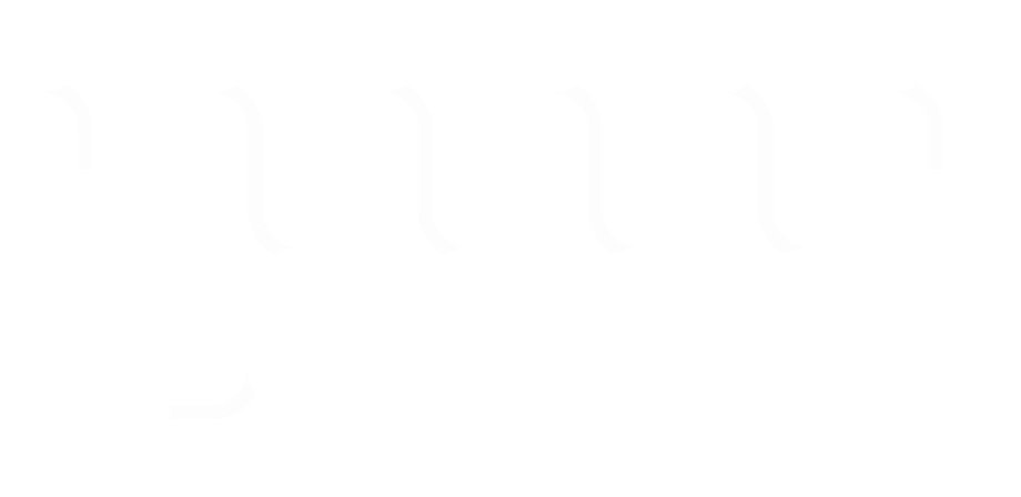 Model geometric compus din pătrate rotunjite albe aranjate pe fundal negru într-un model repetitiv.
