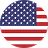 Small USA Flag Icon
