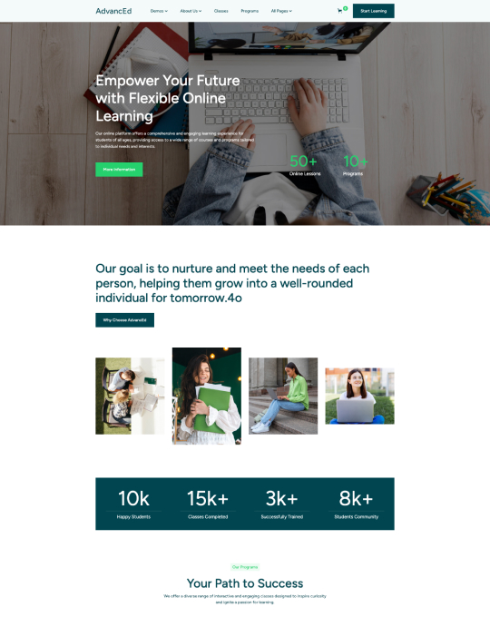 Screen page