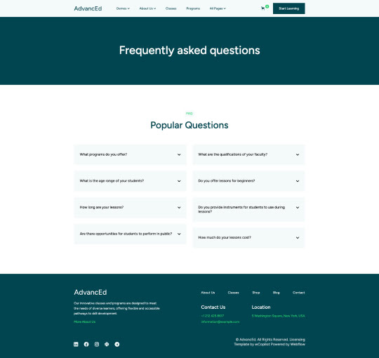 Screen page