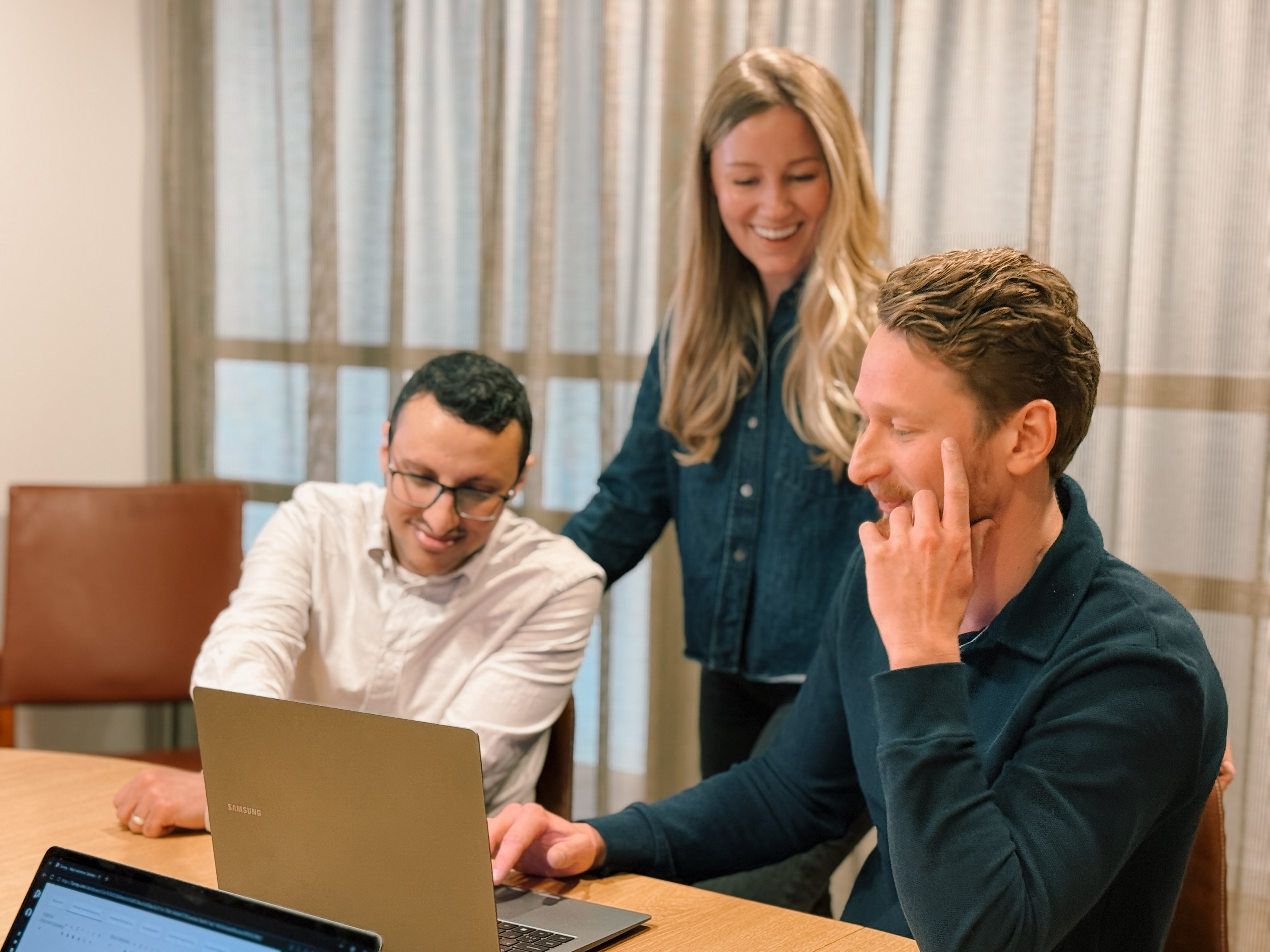 Parlametrics utvecklingsteam i workshop kring AI-lösningar