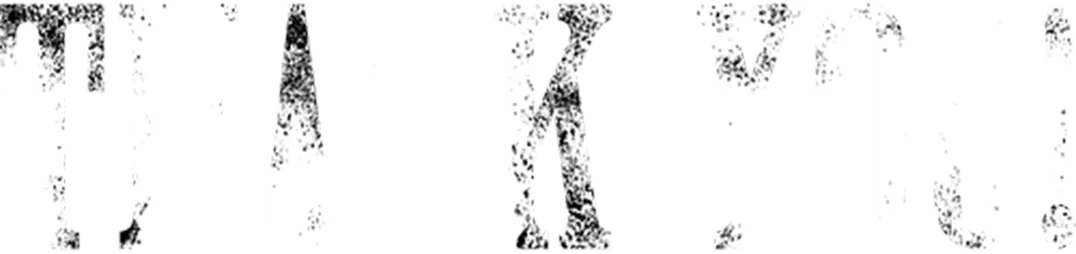 Large distressed white text saying 'THANK YOU!' on a black background.