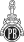 Circular black emblem with stylized letters 'P' and 'B' connected by a horizontal line.